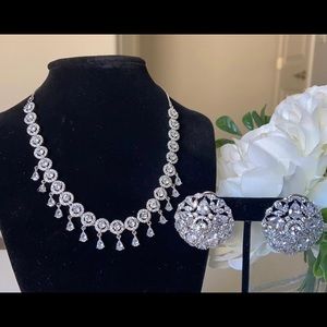 Premium quality American Diamond set (brand new)